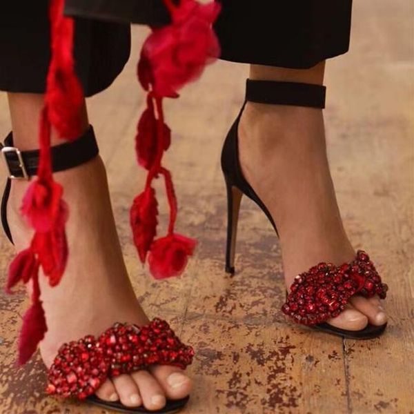 fashion rhinestone bow women open toe sandals elegant satin straps ladies high heels female party stiletto size 41, Black
fashion rhinestone bow women open toe sandals elegant satin straps ladies high heels female party stiletto size 41, Black