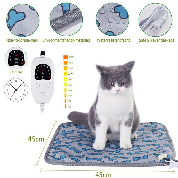 adjustable heating pad for dog cat puppy power-off protection pet electronic warm mat bed waterproof bite-resistant wire beds & furniture
adjustable heating pad for dog cat puppy power-off protection pet electronic warm mat bed waterproof bite-resistant wire beds & furniture