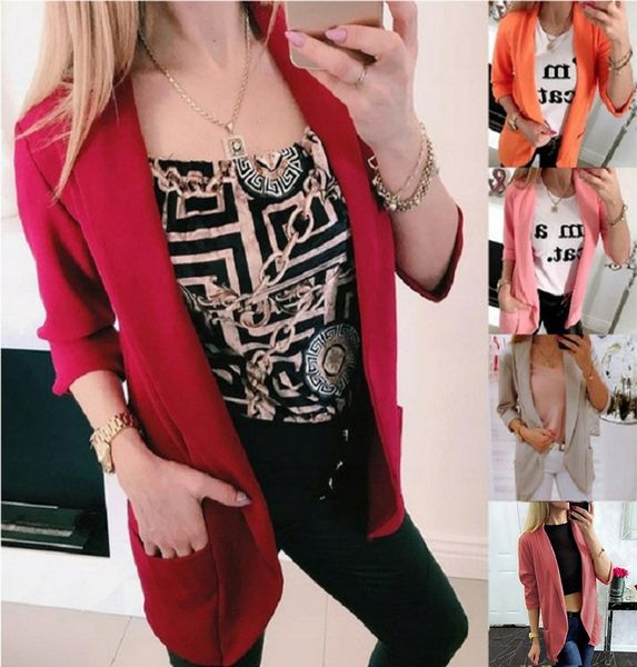 2021 european and american women's clothing autumn and winter long sleeve fashion women's blazer women's coat, Black;brown
2021 european and american women's clothing autumn and winter long sleeve fashion women's blazer women's coat, Black;brown