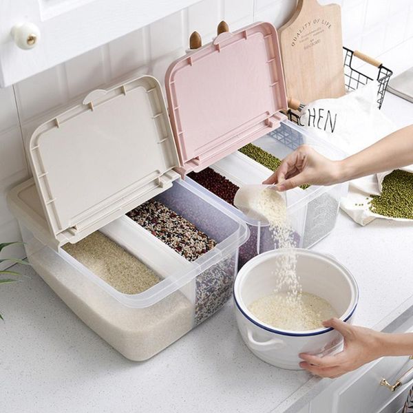 storage bottles & jars household sealed insect-proof rice bucket box moisture-proof container transparent kitchen flour
storage bottles & jars household sealed insect-proof rice bucket box moisture-proof container transparent kitchen flour
