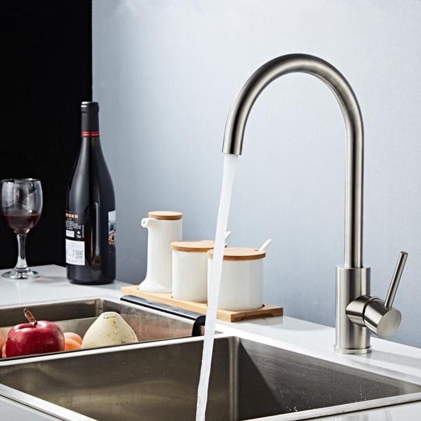 bathroom sink faucets 304 stainless steel single handle hole kitchen faucet mixer tap modern and cold water
bathroom sink faucets 304 stainless steel single handle hole kitchen faucet mixer tap modern and cold water
