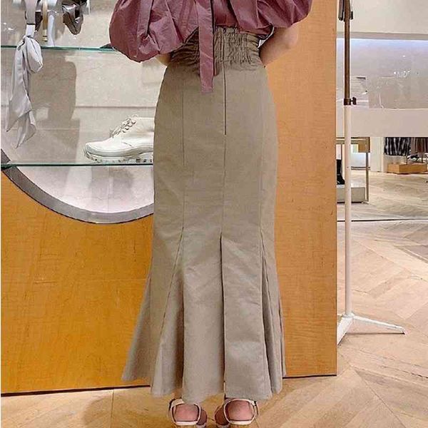 Skirts 2022 Autumn Faldas Japan Style Temperament Sweet Jupes Solid High Waist Folds Slim Mid Calf Mermaid Women 3VPR, Black
Skirts 2022 Autumn Faldas Japan Style Temperament Sweet Jupes Solid High Waist Folds Slim Mid Calf Mermaid Women 3VPR, Black