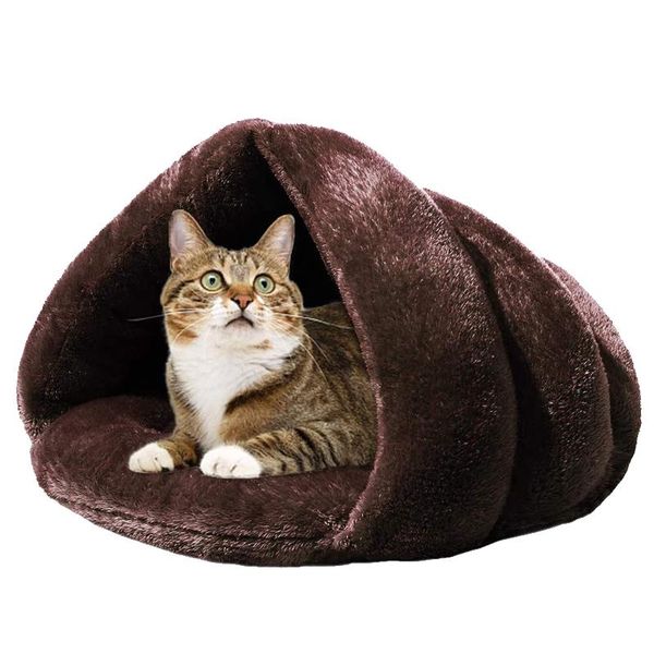 super soft and comfortable plush cat sleeping bag pet bed is covered bed, kitten puppy wool hole beds & furniture
super soft and comfortable plush cat sleeping bag pet bed is covered bed, kitten puppy wool hole beds & furniture