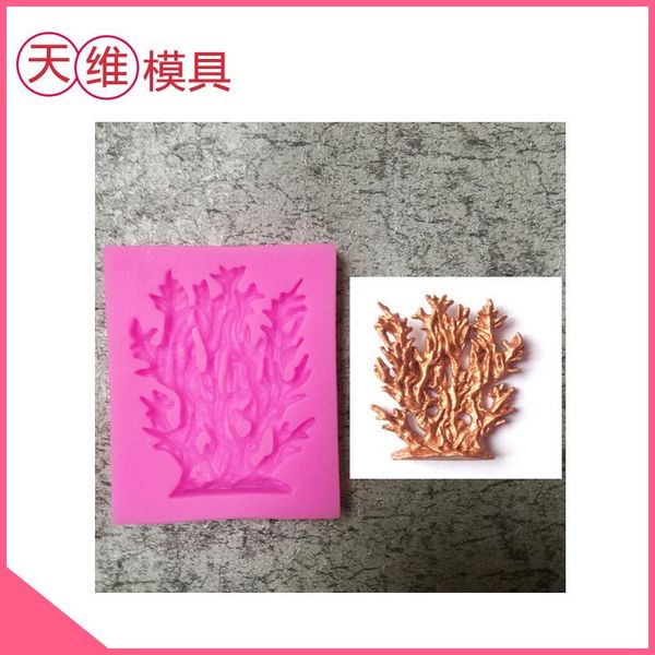 cake tools seaweed coral tree fondant silicone mold chocolate candle decoration rim 
cake tools seaweed coral tree fondant silicone mold chocolate candle decoration rim