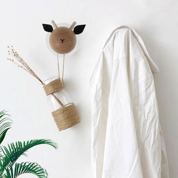 hooks & rails 1pc creative animal wall hook punch-children's room towels clothes hanger rack mounted wood
hooks & rails 1pc creative animal wall hook punch-children's room towels clothes hanger rack mounted wood