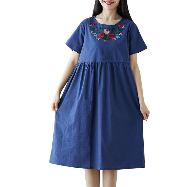 chamsgend women dress femme summer women's vintage print short sleeve ladies casual knee dresses g0418#10, Black;gray
chamsgend women dress femme summer women's vintage print short sleeve ladies casual knee dresses g0418#10, Black;gray
