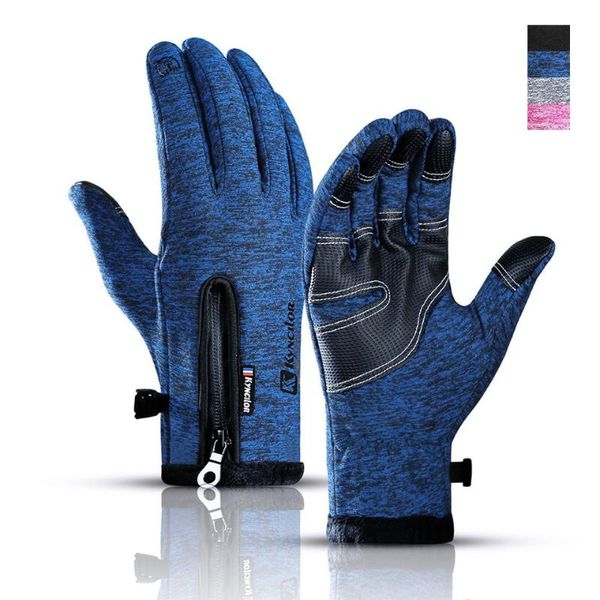 cycling gloves winter adults thermal bicycle bike hiking touch screen windproof waterproof outdoor sports fleece, Black
cycling gloves winter adults thermal bicycle bike hiking touch screen windproof waterproof outdoor sports fleece, Black
