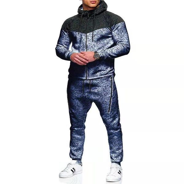 men's hoodies & sweatshirts 2 pieces sets tracksuit men autumn zipper hoodie sweatshirt+pants solid sporting fitness hooded outerwear j, Black
men's hoodies & sweatshirts 2 pieces sets tracksuit men autumn zipper hoodie sweatshirt+pants solid sporting fitness hooded outerwear j, Black