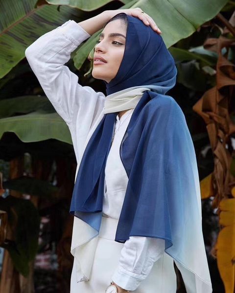 scarves 2021 est muslim bubble chiffon scarf shawls women trendy long gradient solid color hijab wrap headscarf, Blue;gray
scarves 2021 est muslim bubble chiffon scarf shawls women trendy long gradient solid color hijab wrap headscarf, Blue;gray
