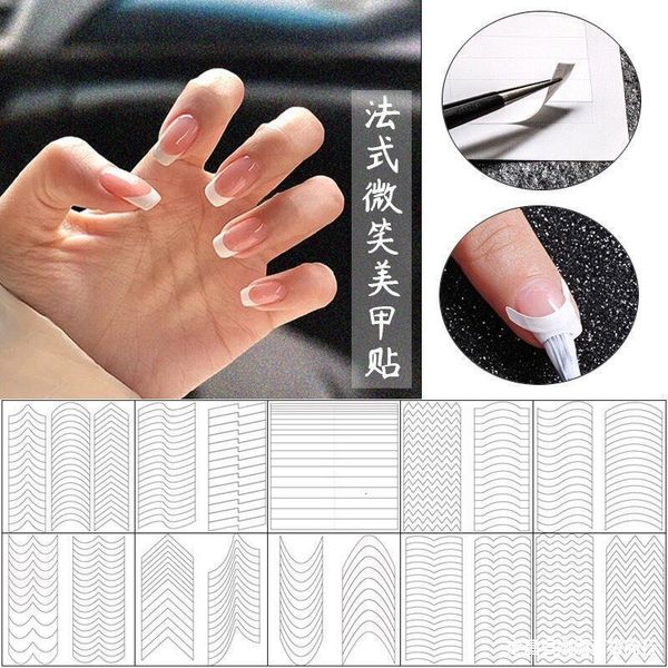 smile 10 french one pack paste japanese nail white edge isolation stickers auxiliary line manicure tools
smile 10 french one pack paste japanese nail white edge isolation stickers auxiliary line manicure tools