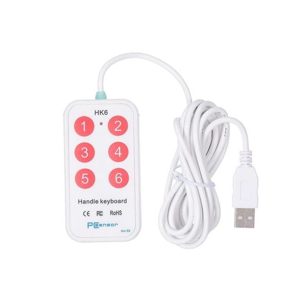 keyboards pcsensor hk_6 usb handle keyboard 6 buttons with shortcuts support custom button settings for multimedia teach
keyboards pcsensor hk_6 usb handle keyboard 6 buttons with shortcuts support custom button settings for multimedia teach