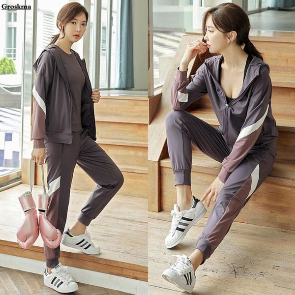 yoga outfits outdoor sportswear running women 2/3/4 piece set coats+bra+t shirt+pants quick dry fitness gym suits training clothing, White;red
yoga outfits outdoor sportswear running women 2/3/4 piece set coats+bra+t shirt+pants quick dry fitness gym suits training clothing, White;red
