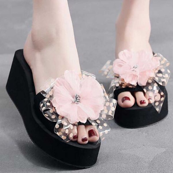 summer women sandals lace flowers slippers fashion flip flops wedge platform shoes slides mules vacation beach xx10 210625, Black
summer women sandals lace flowers slippers fashion flip flops wedge platform shoes slides mules vacation beach xx10 210625, Black