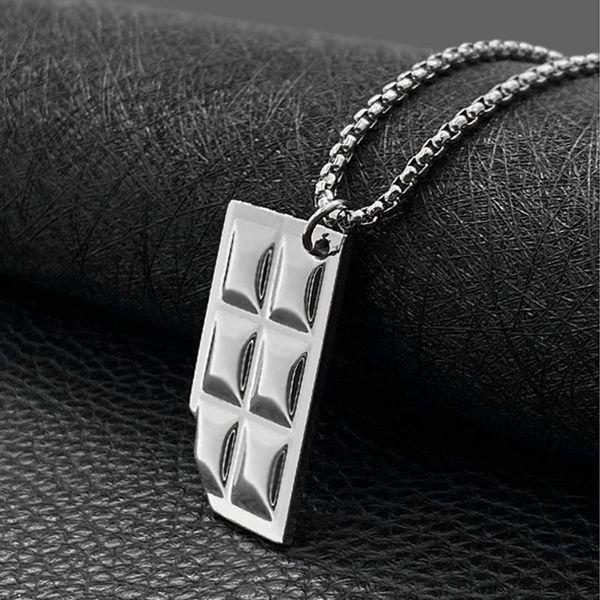 necklace men pearl chocolate pendant men's stainless steel chain 2021 fashion long jewelry accessories necklaces, Silver
necklace men pearl chocolate pendant men's stainless steel chain 2021 fashion long jewelry accessories necklaces, Silver
