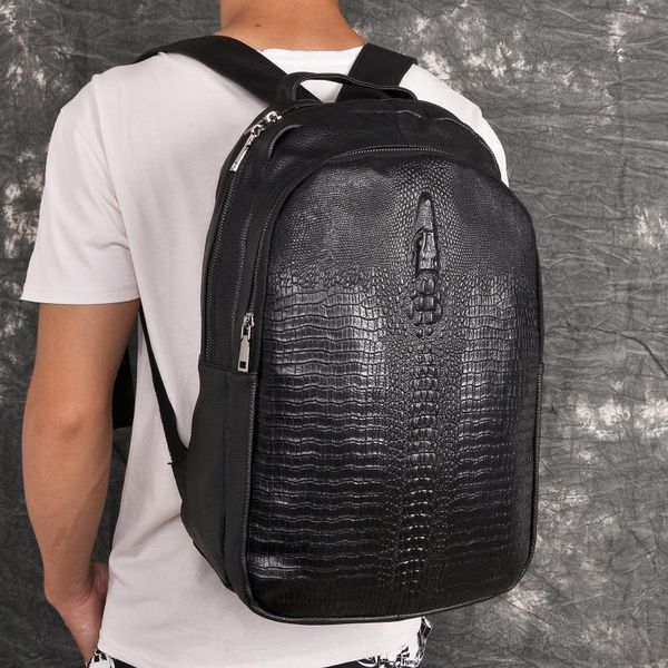 backpack men original leather design casual travel bag male fashion daypack college student school book 17" lapbb334
backpack men original leather design casual travel bag male fashion daypack college student school book 17" lapbb334