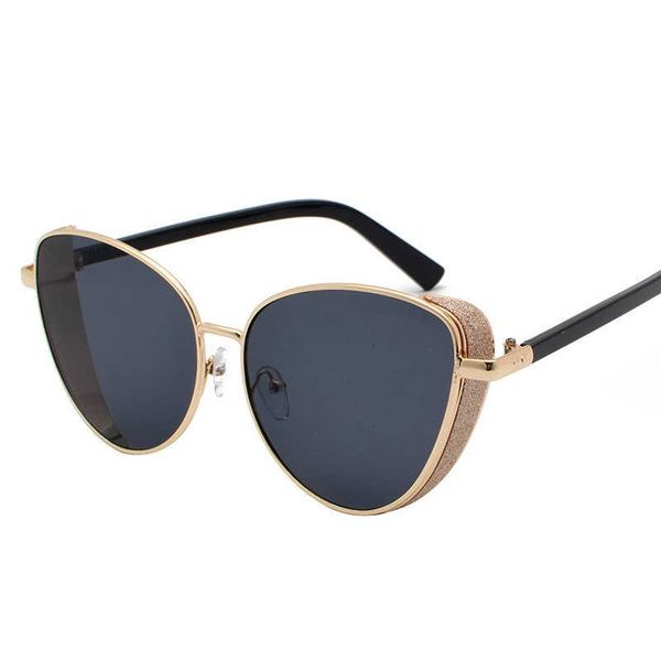 fashion sunglasses frames trendy and fashionable urban women's flashing powder decorative frame with metal, Black
fashion sunglasses frames trendy and fashionable urban women's flashing powder decorative frame with metal, Black