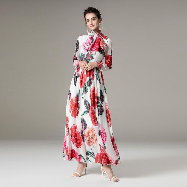 casual dresses long dress spring 2021 bohemian women's flower print sleeve scarf vintage elegant party holiday chiffon, Black;gray
casual dresses long dress spring 2021 bohemian women's flower print sleeve scarf vintage elegant party holiday chiffon, Black;gray