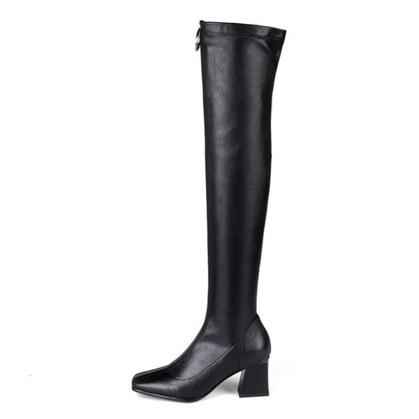 boots meotina autumn thigh high women genuine leather thick heel over the knee slim zip square toe shoes lady winter1 fkxh, Black
boots meotina autumn thigh high women genuine leather thick heel over the knee slim zip square toe shoes lady winter1 fkxh, Black