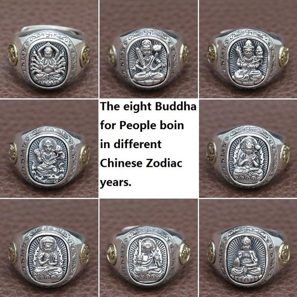 cluster rings vintage 925 silver buddha thai sterling for people boin in the chinese zodiac years ring, Golden;silver
cluster rings vintage 925 silver buddha thai sterling for people boin in the chinese zodiac years ring, Golden;silver