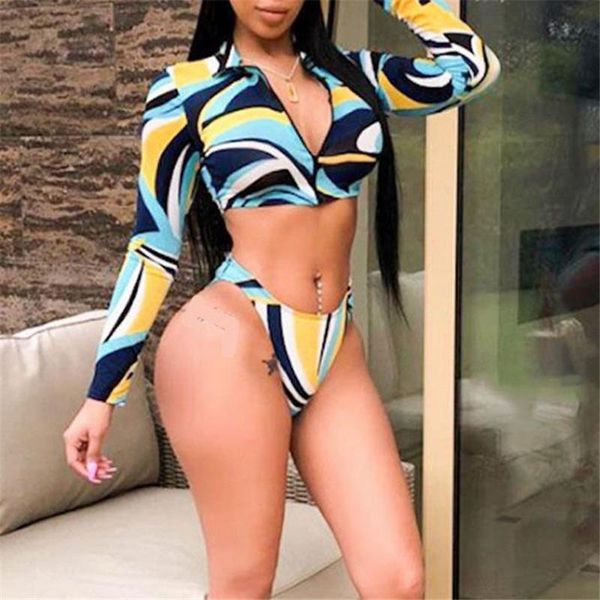 women's clothes set long sleeve print zipped summer beach 3pcs lady 2021 est robe femme ropa mujer elegant two piece pants, White
women's clothes set long sleeve print zipped summer beach 3pcs lady 2021 est robe femme ropa mujer elegant two piece pants, White