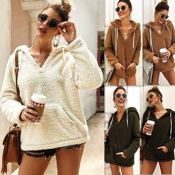 women's hoodies & sweatshirts independent real s v-neck hooded sweater 2021 autumn and winter solid color jacket, Black
women's hoodies & sweatshirts independent real s v-neck hooded sweater 2021 autumn and winter solid color jacket, Black