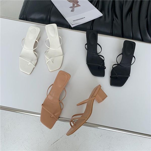 slippers clip toe women ladies sandals slip on square mid heels black/white/beige casual summer slides flip flops
slippers clip toe women ladies sandals slip on square mid heels black/white/beige casual summer slides flip flops