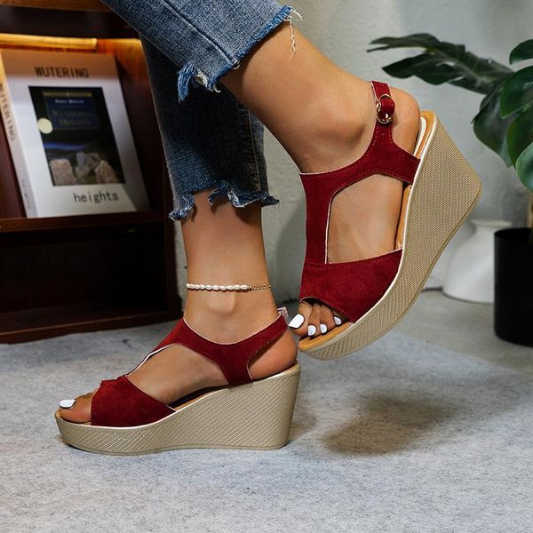 sandals 43 fashion gladiator roman women's summer beach wedges heel 2021 lady platform female comfortable peep toe shoes, Black
sandals 43 fashion gladiator roman women's summer beach wedges heel 2021 lady platform female comfortable peep toe shoes, Black