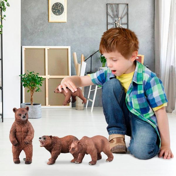 4pcs the bear animal toys figurines home decorate preschool educational model toy gift party favor
4pcs the bear animal toys figurines home decorate preschool educational model toy gift party favor