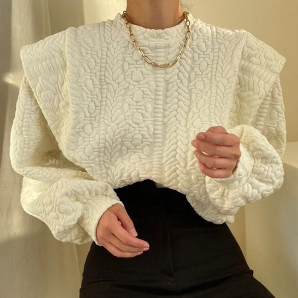 women's sweaters korean sweater pullover winter round neck heavy industrial texture design loose stitching fake two-piece long, White;black
women's sweaters korean sweater pullover winter round neck heavy industrial texture design loose stitching fake two-piece long, White;black