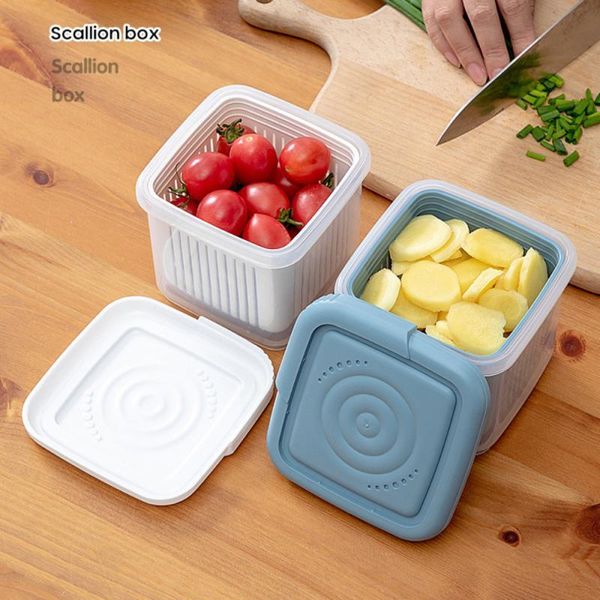 kitchen plastic storage box fresh-keeping refrigerator fruit vegetable drain crisper container bottles & jars
kitchen plastic storage box fresh-keeping refrigerator fruit vegetable drain crisper container bottles & jars