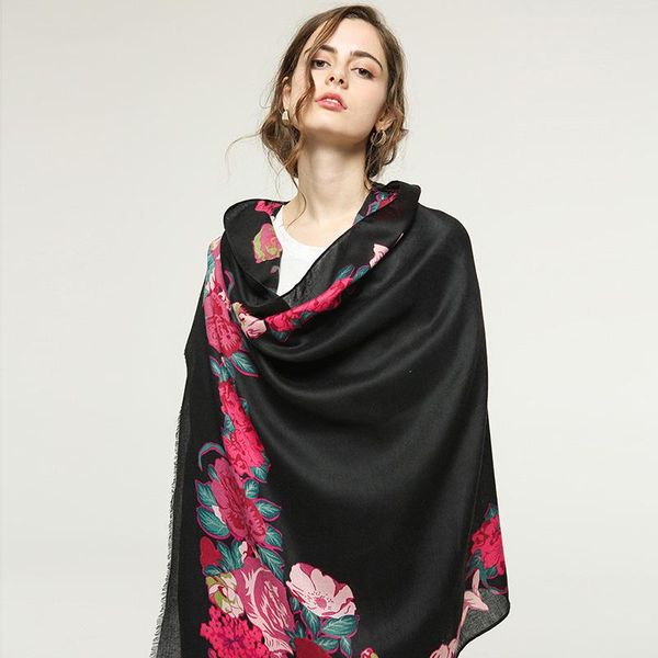scarves 2021 women keep warm cotton linen scarf lady soft wraps blooms flower print shawls female elegant hijab 180x90cm, Blue;gray
scarves 2021 women keep warm cotton linen scarf lady soft wraps blooms flower print shawls female elegant hijab 180x90cm, Blue;gray