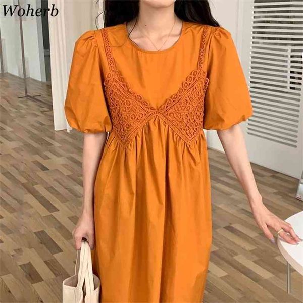 fashion summer solid vintage dress women lace vest puff sleeve a-line dresses korean chic high waist vesstidos 210519, Black;gray
fashion summer solid vintage dress women lace vest puff sleeve a-line dresses korean chic high waist vesstidos 210519, Black;gray