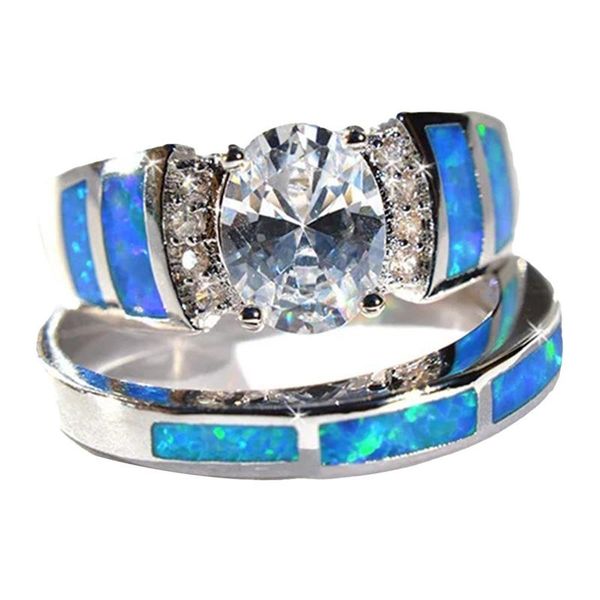 wedding rings 2pcs/set luxury blue stone crystal for women silver color engagement fashion jewelry, Slivery;golden
wedding rings 2pcs/set luxury blue stone crystal for women silver color engagement fashion jewelry, Slivery;golden