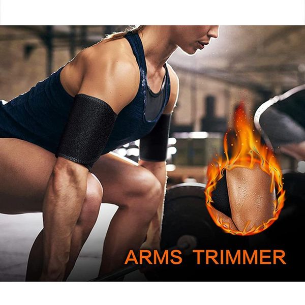 elbow & knee pads slimming arm trimmer sweat sauna effect compression upper band wrap sleeve shapers fat burner slimmer women workout, Black;gray
elbow & knee pads slimming arm trimmer sweat sauna effect compression upper band wrap sleeve shapers fat burner slimmer women workout, Black;gray