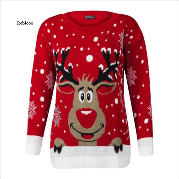 men's sweaters autumn winter christmas sweater man woman pullovers elk print oversized knitted funny men, White;black
men's sweaters autumn winter christmas sweater man woman pullovers elk print oversized knitted funny men, White;black