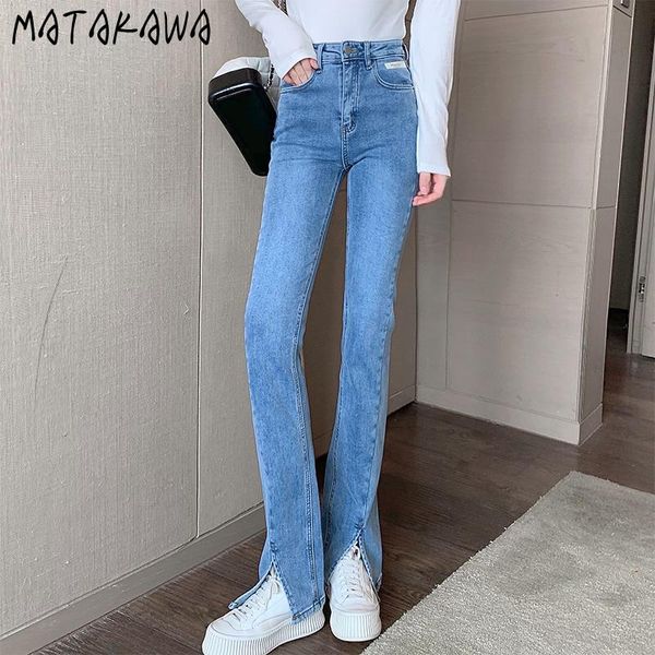 vintage streetwear slit tight high waist jeans flare pants women's spring black slim stretch wide leg, Blue
vintage streetwear slit tight high waist jeans flare pants women's spring black slim stretch wide leg, Blue