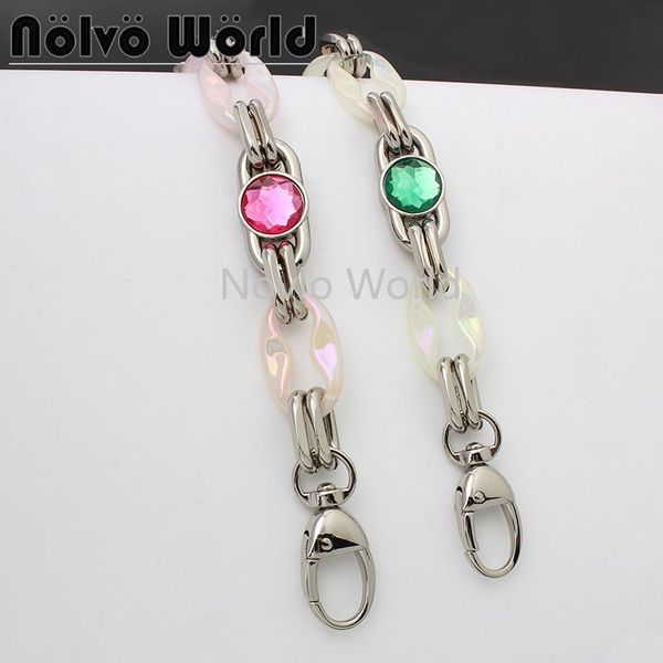 bag parts & accessories 1-5-20 pieces 47cm length pink and green color aluminum resin meterial chains with seeshell for cross body woman, Black
bag parts & accessories 1-5-20 pieces 47cm length pink and green color aluminum resin meterial chains with seeshell for cross body woman, Black