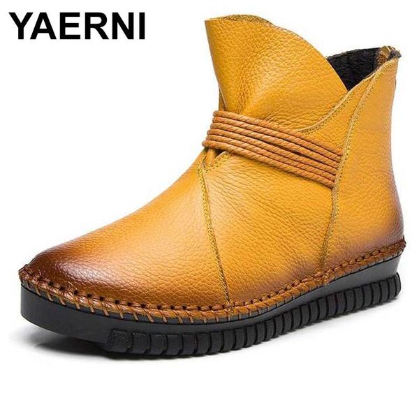 boots yaerni spring flat casual shoes women soft comfort autumn winter genuinel leather warm snow, Black
boots yaerni spring flat casual shoes women soft comfort autumn winter genuinel leather warm snow, Black