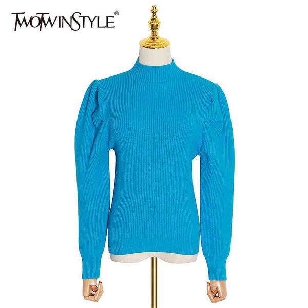 casual knitted women sweaters o neck puff long sleeve slim ruched sweater for female spring fashion clothing 210524, White
casual knitted women sweaters o neck puff long sleeve slim ruched sweater for female spring fashion clothing 210524, White