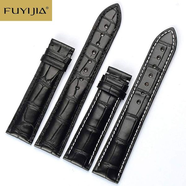 watch bands fuyijia custom classique strap crocodile skin watchbands 18mm 20mm 22mm american alligator band men women leather belt 19, Black;brown
watch bands fuyijia custom classique strap crocodile skin watchbands 18mm 20mm 22mm american alligator band men women leather belt 19, Black;brown