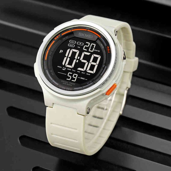 skmei brand sports watches men women waterproof chrono alarm digital wristwatches led countdown student clock reloj hombre, Slivery;brown
skmei brand sports watches men women waterproof chrono alarm digital wristwatches led countdown student clock reloj hombre, Slivery;brown