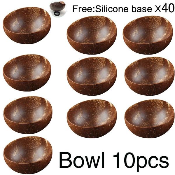 bowls natural coconut bowl set handmade shell tableware wood spoon dessert fruit salad mixing 10pcs sets rice ramen
bowls natural coconut bowl set handmade shell tableware wood spoon dessert fruit salad mixing 10pcs sets rice ramen