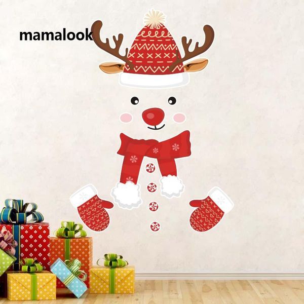 wall stickers christmas cartoon kids room door sticker pvc decorative elk snowman fridge decal holiday party decoration
wall stickers christmas cartoon kids room door sticker pvc decorative elk snowman fridge decal holiday party decoration
