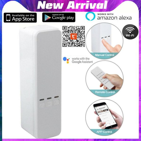 smart home control tuya wifi diy roller blind driver blinds rope pull curtain automation controller works with alexa google assistant
smart home control tuya wifi diy roller blind driver blinds rope pull curtain automation controller works with alexa google assistant