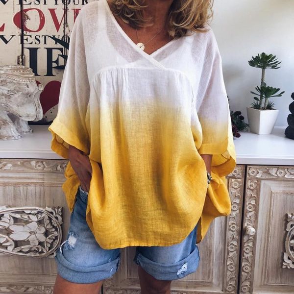 plus size fashion tie dye print blouse bat sleeve v-neck tee casual summer ladies female women short blusas pullover women's blouses &, White
plus size fashion tie dye print blouse bat sleeve v-neck tee casual summer ladies female women short blusas pullover women's blouses &, White