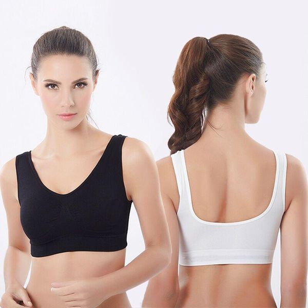 s-3xl sport bras yoga shirt women sleep wear brassiere push up underwear bh sports crop bra sportswear plus size gym clothing, White;black
s-3xl sport bras yoga shirt women sleep wear brassiere push up underwear bh sports crop bra sportswear plus size gym clothing, White;black