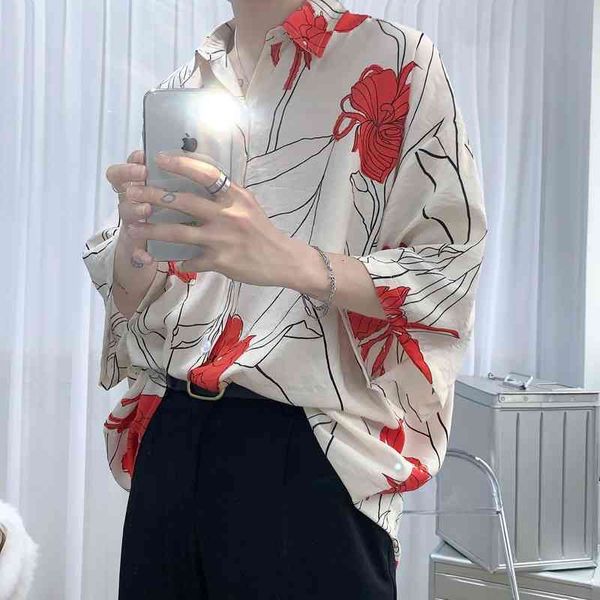men's casual shirts summer printed shirt lapel collar short sleeve streetwear hawaiian camisa beach blouse jmg4, White;black
men's casual shirts summer printed shirt lapel collar short sleeve streetwear hawaiian camisa beach blouse jmg4, White;black