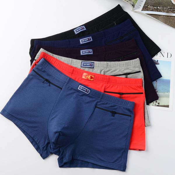 new style modal anti theft pants double zipper fashionable pocket shorts men's underwear, Black;white
new style modal anti theft pants double zipper fashionable pocket shorts men's underwear, Black;white