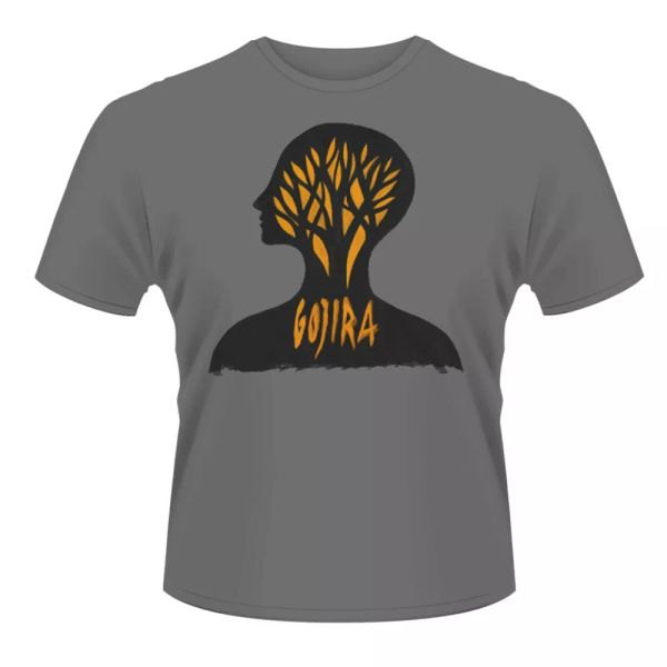 gojira headcase licensed men t-shirt, White;black 
gojira headcase licensed men t-shirt, White;black