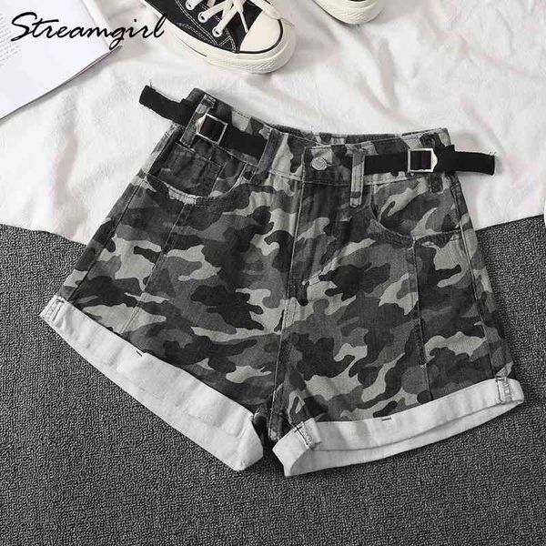 streangirl camouflage shorts women denim summer loose white elastic waist short jeans high waisted denim shorts for women wide 210421, White;black
streangirl camouflage shorts women denim summer loose white elastic waist short jeans high waisted denim shorts for women wide 210421, White;black